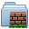 Blue Wall Icon 32x32 png